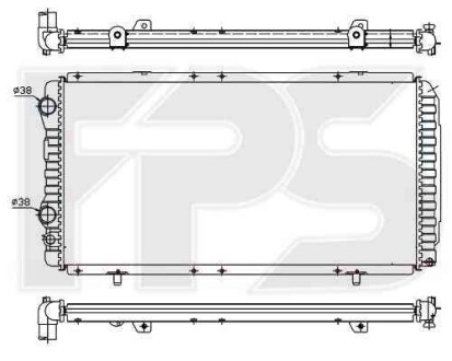 Радиатор - FPS 20 A722