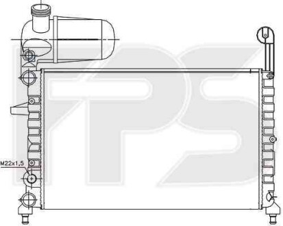 Радиатор - FPS 26 A786