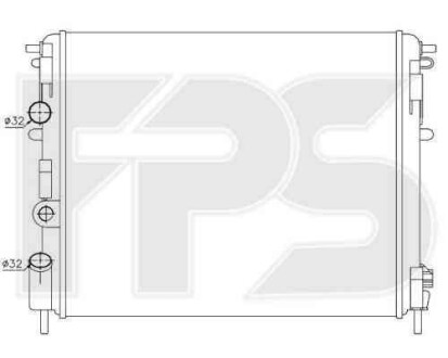 Радиатор - FPS 27 A391