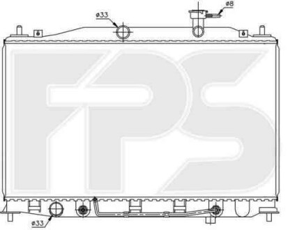 Радиатор - FPS 32 A1429