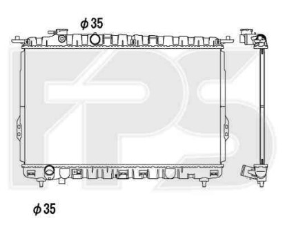 Радиатор - FPS 32 A674