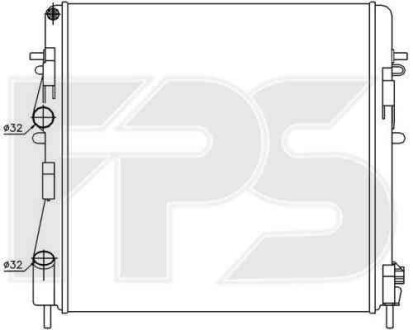 Радиатор - FPS 56 A1152