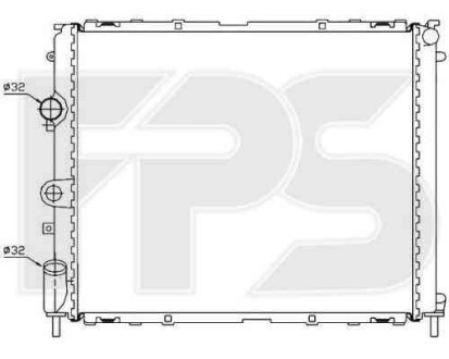 Радиатор - FPS 56 A394