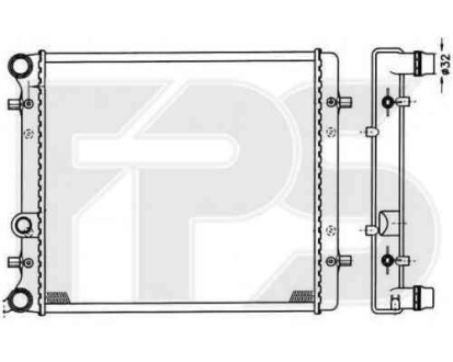 Радиатор - FPS 64 A433
