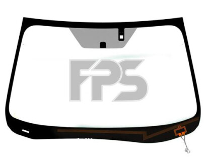 Скло автомобільне(вітрове) з підігрівом - FPS GS6735D11