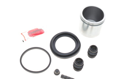 Ремкомплект супорта (переднього) Nissan Micra 1.6 11- (d=54mm) (+ поршень) - (410011HL0A, 410111HL0A) FRENKIT 254862