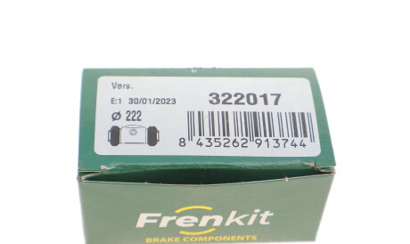 Фото 3 - Ремкомплект гальмівного циліндра FRENKIT 322017