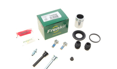 Ремкомпл. супорта зад. Hyundai Sonata/Kia Sportage (d=34mm) (+поршень/направляюча) - FRENKIT 734036