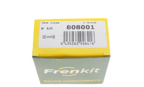 Фото 8 - Ремкомплект суппорта FRENKIT 808001