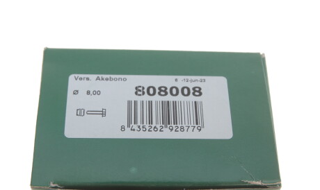 Фото 3 - Ремкомплект суппорта FRENKIT 808008