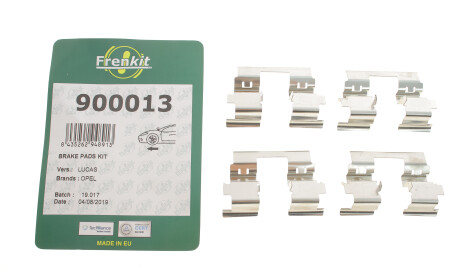 Фото 2 - Комплектующая колодок FRENKIT 900013