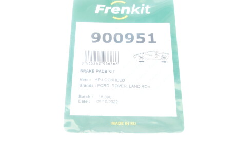 Фото 5 - Комплектующая колодок FRENKIT 900951