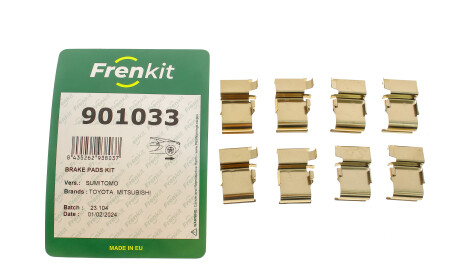 Фото 2 - Комплектующая колодок FRENKIT 901033