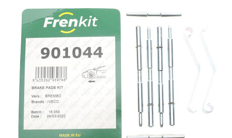 Фото 2 - Комплектуюча колодок FRENKIT 901044