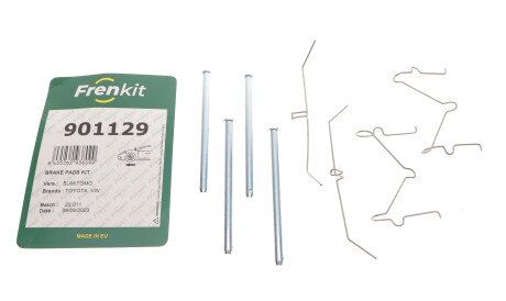Фото 2 - Комплектуюча колодок FRENKIT 901129