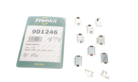 Фото 2 - Комплектуюча колодок FRENKIT 901246
