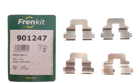 Фото 2 - Комплектуюча колодок FRENKIT 901247