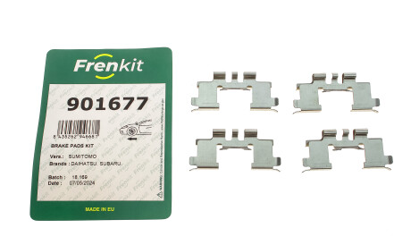 Фото 2 - Комплектуюча колодок FRENKIT 901677