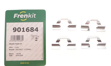 Фото 2 - Комплектующая колодок FRENKIT 901684