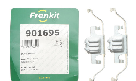 Фото 2 - Комплектуюча колодок FRENKIT 901695