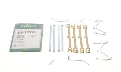 Фото 2 - Комплектуюча колодок FRENKIT 901701