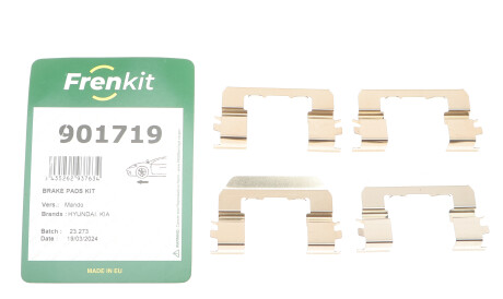 Фото 2 - Комплектуюча колодок FRENKIT 901719
