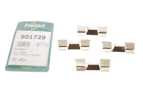 Фото 2 - Комплектуюча колодок FRENKIT 901729