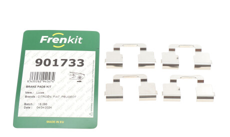 Фото 2 - Комплектующая колодок FRENKIT 901733