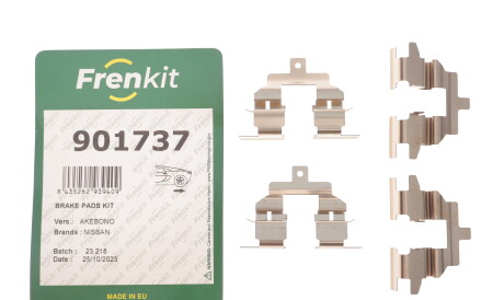 Фото 2 - Комплектуюча колодок FRENKIT 901737