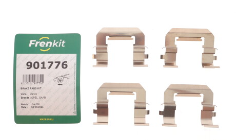 Фото 2 - Комплектуюча колодок FRENKIT 901776