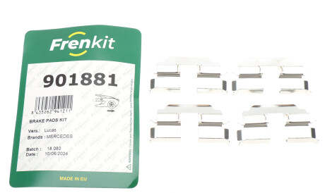 Фото 2 - Комплектующая колодок FRENKIT 901881