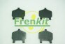 Протискрипна плівка, гальмівна накладка (опорна пластина) - (mn102626, mr389693) FRENKIT 940073 (фото 1)