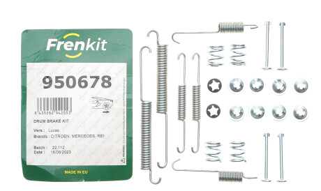 Фото 2 - Комплектуюча колодок FRENKIT 950678