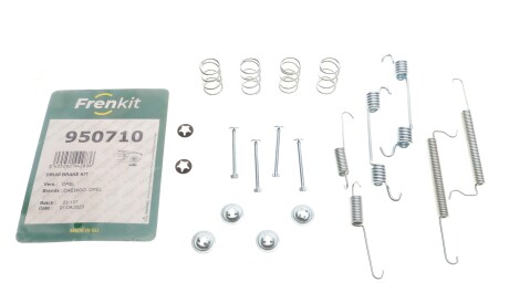 Фото 2 - Комплектуюча колодок FRENKIT 950710