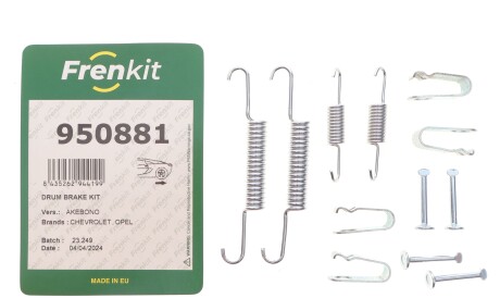 Фото 2 - Комплектуюча колодок FRENKIT 950881