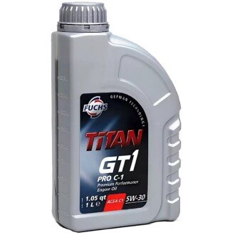 Моторна олива Titan GT1 Pro C-1 5W-30, 1 л (601432828) - FUCHS 600512484