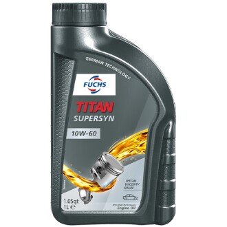 Моторное масло Titan SuperSyn 10W-60, 1 л (602084750/601426346/302010452) - FUCHS 600761646