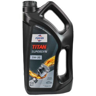 Моторное масло Titan SuperSyn 5W-30, 4 л (602009265/600930721) - FUCHS 600930707