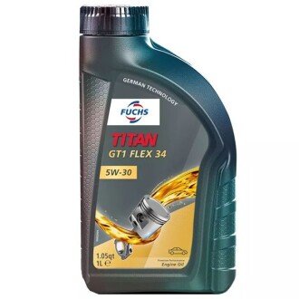 Моторное масло Titan GT1 Flex 34 5W-30, 1 л (602007896/601432491) - FUCHS 601424380