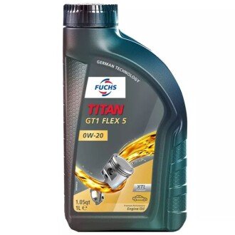 Моторное масло Titan GT1 Flex 5 0W-20, 1 л (602007742) - FUCHS 601446481