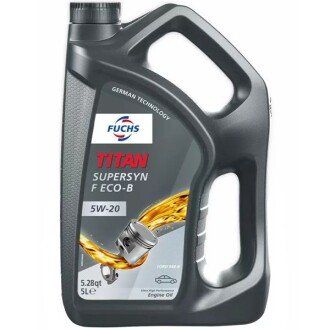 Моторна олива Titan SuperSyn F Eco-B 5W-20, 5 л (601411571) - FUCHS 602007599