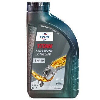 Моторна олива Titan SuperSyn LongLife 5W-40, 1 л (602003065) - FUCHS 602103949