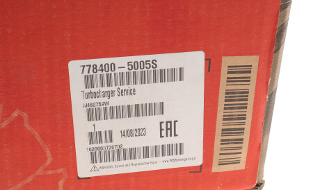 Фото 3 - Турбина GARRETT 778400-5005S