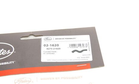 Фото 6 - Автозапчастина Gates 02-1620 (021620)