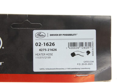 Фото 2 - Автозапчасть Gates 02-1626 (021626)