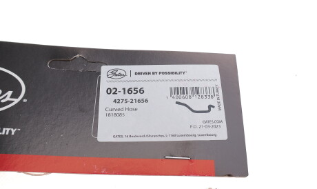 Фото 2 - Автозапчасть Gates 02-1656 (021656)