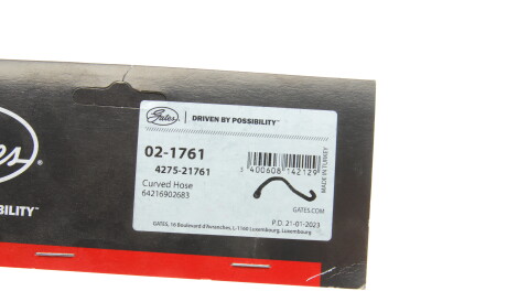 Фото 2 - Автозапчасть Gates 02-1761 (021761)