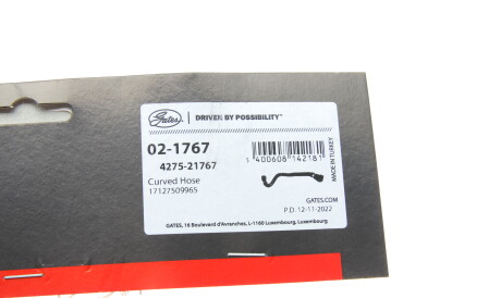 Фото 2 - Автозапчастина Gates 02-1767 (021767)