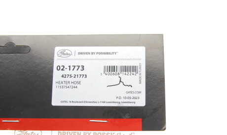 Фото 2 - Автозапчастина Gates 02-1773 (021773)