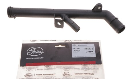 Фото 2 - Патрубок системи охолодження Gates 02-2801 (022801)